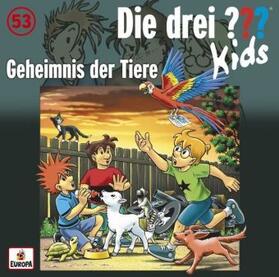 Blanck |  Die drei ??? Kids 53. Geheimnis der Tiere CD | Sonstiges |  Sack Fachmedien