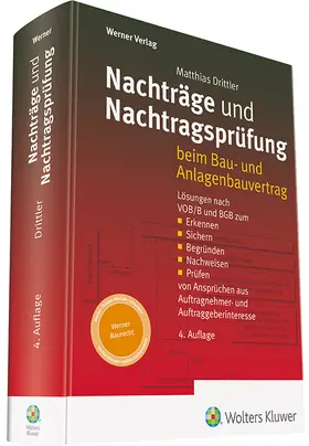 Drittler |  Nachträge und Nachtragsprüfung | Buch |  Sack Fachmedien