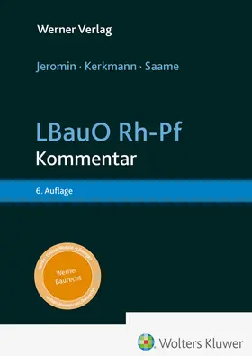 Jeromin / Kerkmann / Saame |  LBauO Rh-Pf | Buch |  Sack Fachmedien