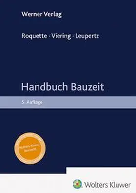 Leupertz / Roquette / Viering |  Handbuch Bauzeit | Buch |  Sack Fachmedien