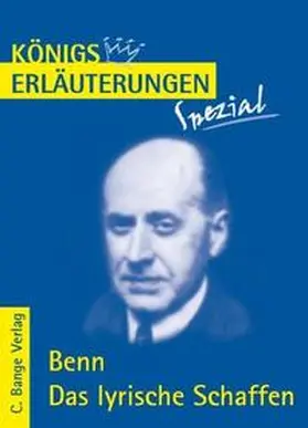 Benn / Bernhardt |  Das lyrische Schaffen | Buch |  Sack Fachmedien