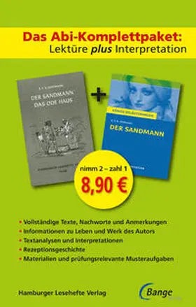 Hoffmann |  Der Sandmann von E. T. A. Hoffmann – Lektüre plus Interpretation | Buch |  Sack Fachmedien