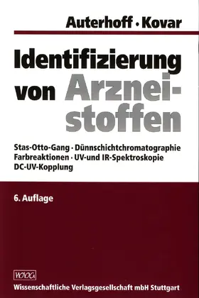 Auterhoff / Kovar |  Identifizierung von Arzneistoffen | Buch |  Sack Fachmedien