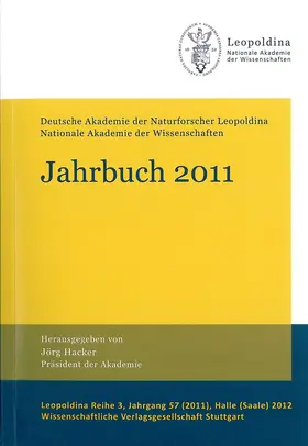 Hacker / Deutsche Akademie der Naturforscher |  Jahrbuch 2011 | Buch |  Sack Fachmedien