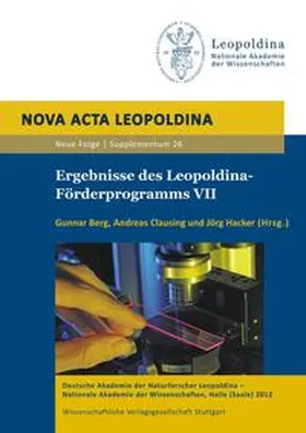 Berg / Clausing / Hacker |  Ergebnisse des Leopoldina-Förderprogramms VII | Buch |  Sack Fachmedien