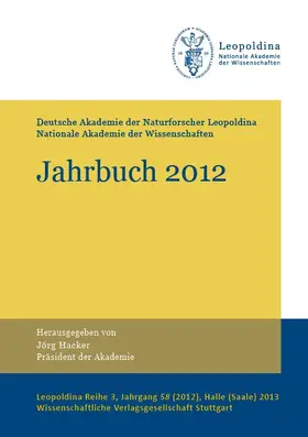 Hacker / Deutsche Akademie der Naturforscher |  Jahrbuch 2012 | Buch |  Sack Fachmedien