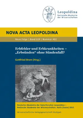 Brem |  Erbfehler und Erbkrankheiten – "Erbsünden" ohne Sündenfall? | Buch |  Sack Fachmedien