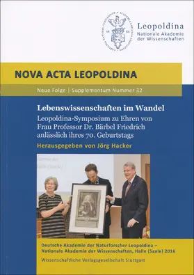 Hacker |  Lebenswissenschaften im Wandel | Buch |  Sack Fachmedien