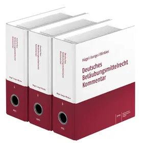  Hügel / Junge / Winkler Deutsches Betäubungsmittelrecht – Kommentar | Loseblattwerk |  Sack Fachmedien
