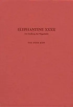 Kopp |  Elephantine / Die Siedlung der Naqadazeit | Buch |  Sack Fachmedien