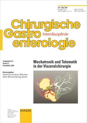 Feussner / Schlag |  Mechatronik und Telematik in der Viszeralchirurgie | Buch |  Sack Fachmedien