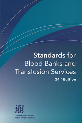  Standards for Blood Banks and Transfusion Services | Buch |  Sack Fachmedien