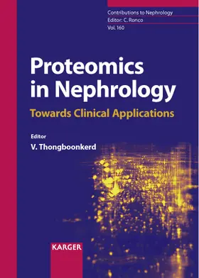 Thongboonkerd |  Proteomics in Nephrology - Towards Clinical Applications | Buch |  Sack Fachmedien
