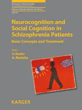 Roder / Medalia |  Neurocognition and Social Cognition in Schizophrenia Patients | Buch |  Sack Fachmedien