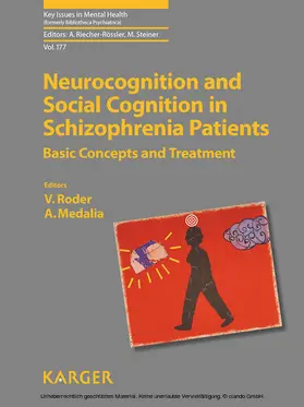 Roder / Medalia |  Neurocognition and Social Cognition in Schizophrenia Patients | eBook | Sack Fachmedien
