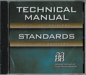 Technical Manual, 12th - 16th editions / Standards for Blood Banks and Transfusion Services, 1st - 26th editions | Sonstiges | 978-3-8055-9413-4 | sack.de