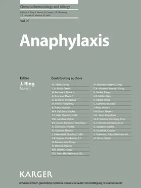 Ring |  Anaphylaxis | eBook | Sack Fachmedien