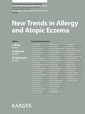 Ring / Darsow / Behrendt |  New Trends in Allergy and Atopic Eczema | eBook | Sack Fachmedien