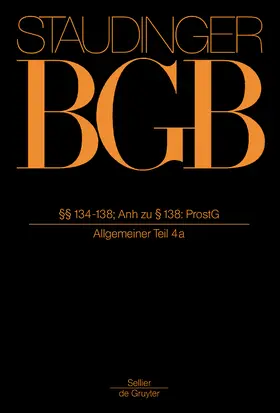 Staudinger  |  J. von Staudingers Kommentar zum Bürgerlichen Gesetzbuch mit Einführungsgesetz und Nebengesetzen: BGB | Buch |  Sack Fachmedien