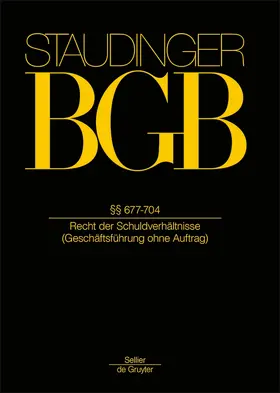 Bergmann / Reuter / Werner | J. von Staudingers Kommentar zum Bürgerlichen Gesetzbuch mit Einführungsgesetz und Nebengesetzen: BGB | Buch | 978-3-8059-1161-0 | sack.de