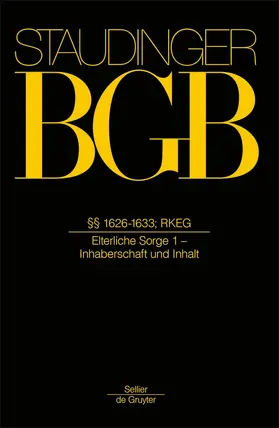 Peschel-Gutzeit / Coester / Salgo |  J. von Staudingers Kommentar zum Bürgerlichen Gesetzbuch mit Einführungsgesetz und Nebengesetzen: BGB | Buch |  Sack Fachmedien