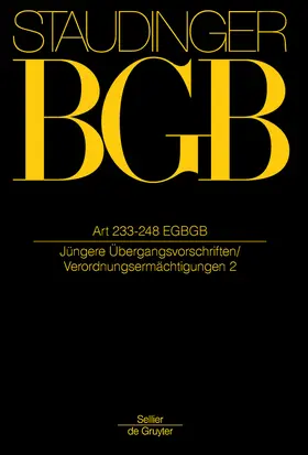 Dörner / Jacoby / Martens |  J. von Staudingers Kommentar zum Bürgerlichen Gesetzbuch mit Einführungsgesetz und Nebengesetzen: BGB | Buch |  Sack Fachmedien