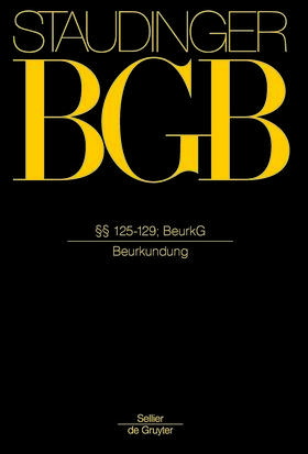 Staudinger |  Kommentar zum Bürgerlichen Gesetzbuch mit Einführungsgesetz und Nebengesetzen: BGB  | Buch |  Sack Fachmedien