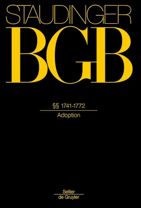 Helms / Coester / Albrecht | Staudingers Kommentar Buch 4 Familienrecht. BGB §§ 1741-1772 (Adoption) | Buch | 978-3-8059-1264-8 | sack.de