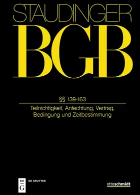 Staudinger |  Kommentar zum Bürgerlichen Gesetzbuch mit Einführungsgesetz und Nebengesetzen: BGB | Buch |  Sack Fachmedien