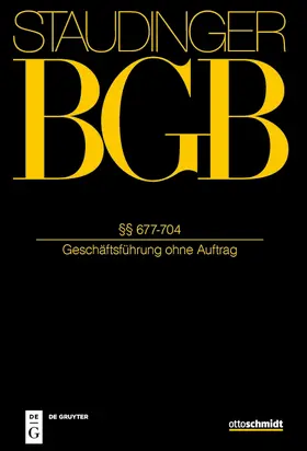 Bergmann / Bieder / Werner | J. von Staudingers Kommentar zum Bürggerlichen Gesetzbuch mit Einführungsgesetz und Nebengesetzen: BGB. §§ 677-704 | Buch | 978-3-8059-1299-0 | sack.de