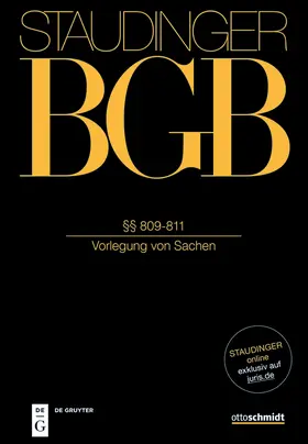 Fest / Mülbert / Albrecht |  Staudingers Kommentar BGB §§ 783-811 (Anweisung, Schuldverschreibung auf den Inhaber, Vorlegung von Sachen) | Buch |  Sack Fachmedien