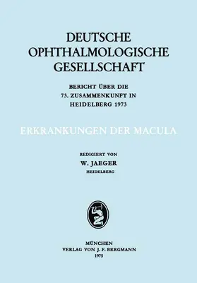  Erkrankungen der Macula | Buch |  Sack Fachmedien