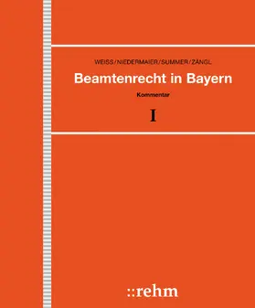 Weiß / Zängl / Summer |  Beamtenrecht in Bayern | Loseblattwerk |  Sack Fachmedien