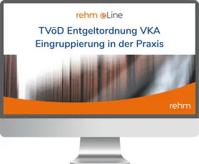 TVöD Entgeltordnung VKA PLUS online | Rehm Verlag | Datenbank | sack.de