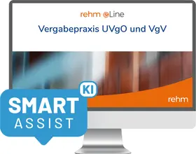 Ley / Altus / Müller |  Vergabepraxis UVgO und VgV online | Datenbank |  Sack Fachmedien