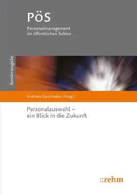 Gourmelon |  Personalauswahl - ein Blick in die Zukunft | Buch |  Sack Fachmedien