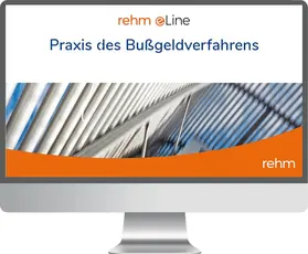 Wieser |  Praxis des Bußgeldverfahrens online | Datenbank |  Sack Fachmedien
