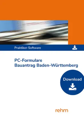 Weiß |  PC-Formulare Bauantrag Baden-Württemberg | Sonstiges |  Sack Fachmedien