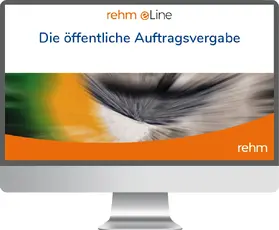 Dietl / Wittig |  Die öffentliche Auftragsvergabe online | Datenbank |  Sack Fachmedien