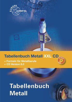 Gomeringer / Heinzler / Kilgus |  Tabellenbuch Metall XXL CD | Buch |  Sack Fachmedien