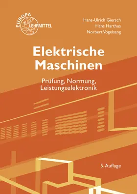 Giersch / Harthus / Vogelsang |  Elektrische Maschinen | Buch |  Sack Fachmedien