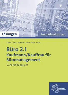 Camin / Debus / Hochmuth |  Lösungen zu 77189 | Buch |  Sack Fachmedien