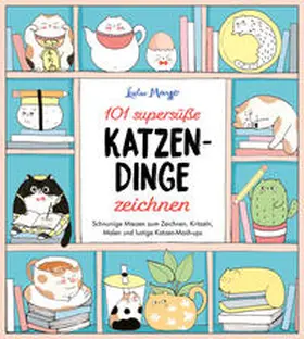 Mayo |  101 supersüße Katzen-Dinge zeichnen - Schnurrige Miezen zum Zeichnen, Kritzeln, Malen und lustige Katzen-Mash-ups | Buch |  Sack Fachmedien