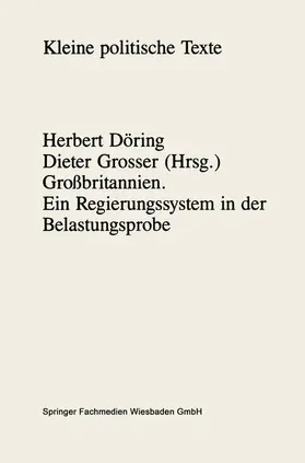 Grosser / Döring |  Großbritannien | Buch |  Sack Fachmedien