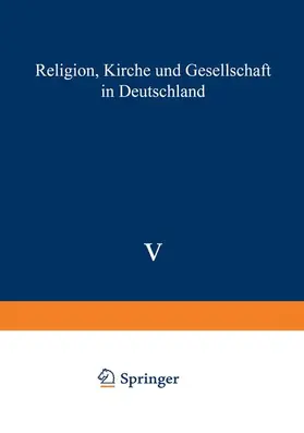 Schäfers / Kaufmann |  Religion, Kirche und Gesellschaft in Deutschland | Buch |  Sack Fachmedien