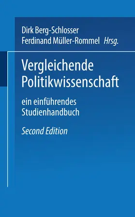 Berg-Schlosser / Müller-Rommel |  Vergleichende Politikwissenschaft | Buch |  Sack Fachmedien