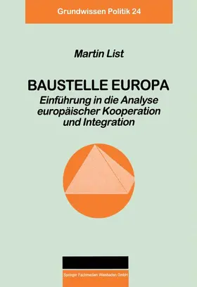 List |  Baustelle Europa | Buch |  Sack Fachmedien