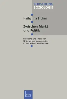 Bluhm |  Zwischen Markt und Politik | Buch |  Sack Fachmedien