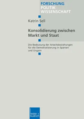 Sell |  Konsolidierung zwischen Markt und Staat | Buch |  Sack Fachmedien