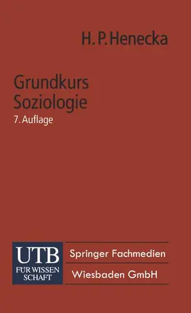 Henecka |  Grundkurs Soziologie | Buch |  Sack Fachmedien